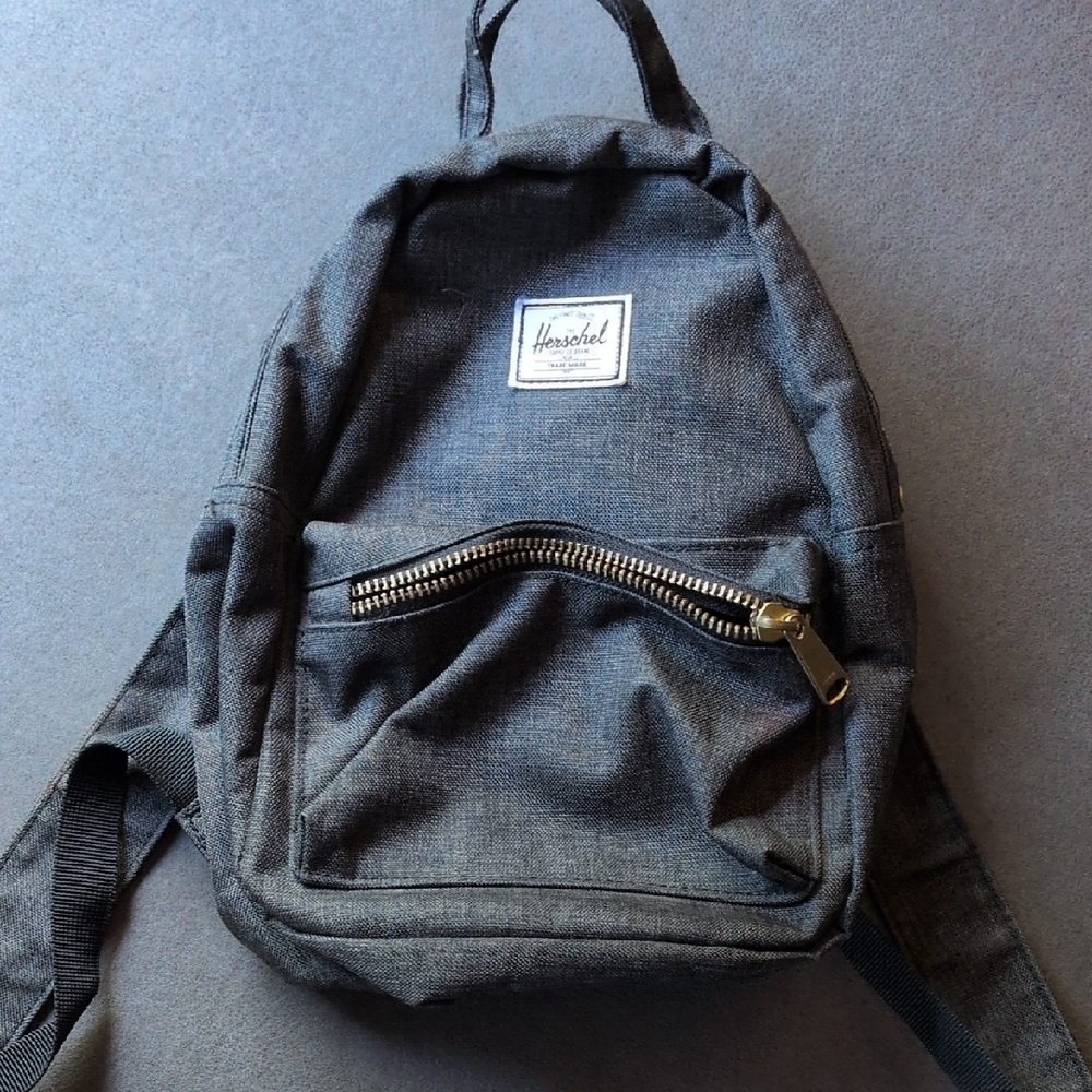 Herschel Supply Company Charcoal Mini Backpack